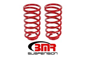 Ford Mustang Lowering Springs - Rear - BMR Suspension - SP029R - Red - `79-`04